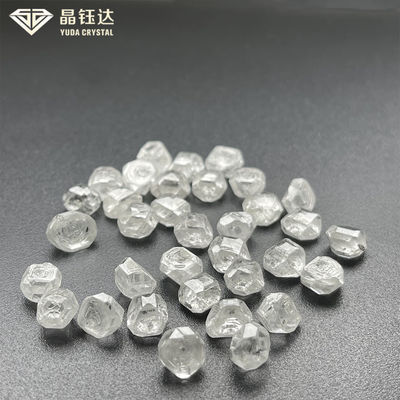 Diamante crecido laboratorio áspero descolorido de Gem Quality For Hearts Arrows de los diamantes del carbono