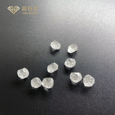 VVS CONTRA diamante áspero del SI D E F 7.0ct 7.5ct HPHT diamante sin cortar de 8 quilates