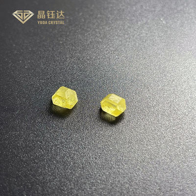 diamantes coloreados crecidos laboratorio amarillo de lujo VVS de 2ct 2.5ct 3ct CONTRA