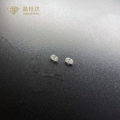 DEF blanco lleno CONTRA forma oval cortada de lujo de los diamantes del laboratorio del SI 1ct 2ct