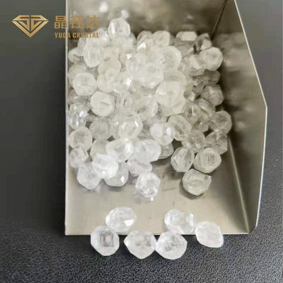 diamante crecido laboratorio sin cortar de los diamantes ásperos del color HPHT de la calidad DEF de 1.5ct-2.0ct A para la joyería