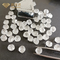 2Ct encima del laboratorio creó el color blanco D E F de los diamantes sin cortar alrededor de diamantes reales artificiales