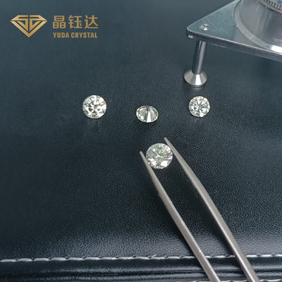 0.1ct - el laboratorio 10ct hizo diamantes que la suposición cortó forma redonda