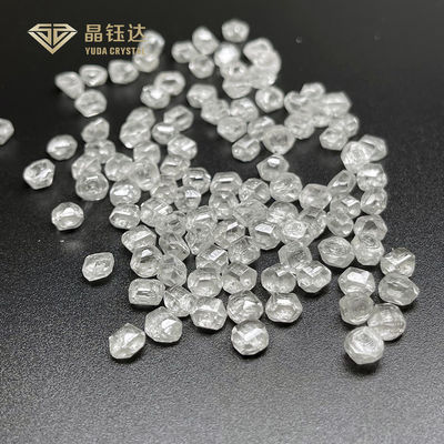 100% real y dureza 10 Mohs 1 quilate HPHT Diamante blanco en laboratorio sin cortar