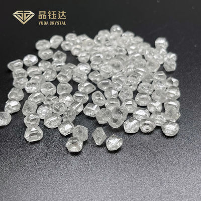 1.0 - 1,5 quilates HTHP Diamante en bruto cultivado en laboratorio Diamante en bruto HPHT blanco sin cortar Para hacer anillos de diamante en laboratorio