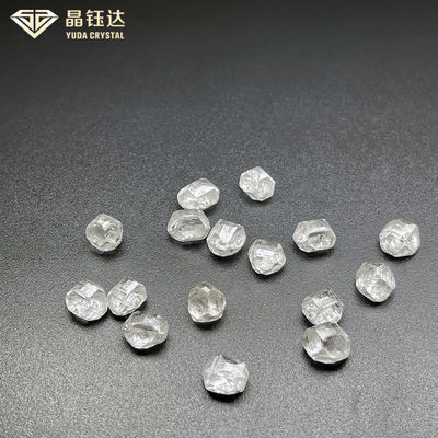 diamantes blancos ásperos sintéticos VVS de 4.0ct 5.0ct HPHT CONTRA D F para el collar