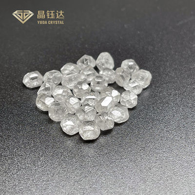 0.03ct a los diamantes sin cortar 20m m blancos crecidos laboratorio de los diamantes 2m m de 15ct HPHT