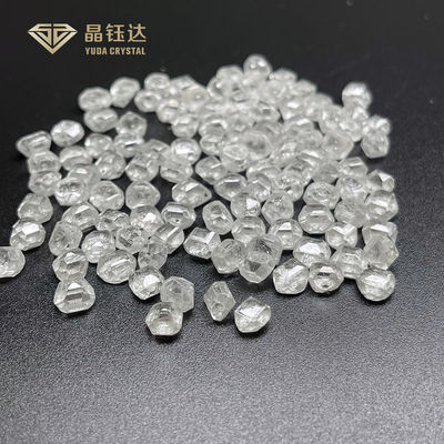 1,0 diamantes ásperos crecidos laboratorio HPHT Diamond For Rings blanco sin cortar áspero de 1,5 quilates