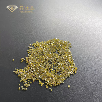 diamantes monocristalinos sintéticos amarillos de 4.0m m