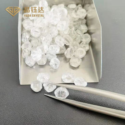El laboratorio sin cortar crecido laboratorio redondo de los diamantes LGD de HPHT creó a Diamond For Making Jewelry