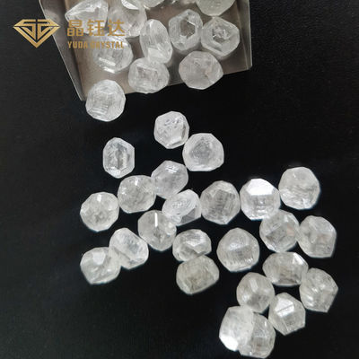Color blanco CONTRA claridad 5 quilates 6 quilates de diamantes crecidos laboratorio sin cortar HPHT para los anillos