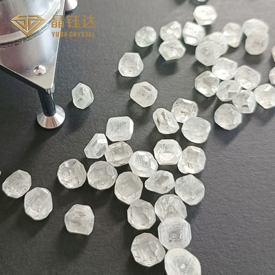 5-6 tamaño más grande áspero del CT HPHT Diamond Uncut Lab Created Diamonds para el laboratorio flojo