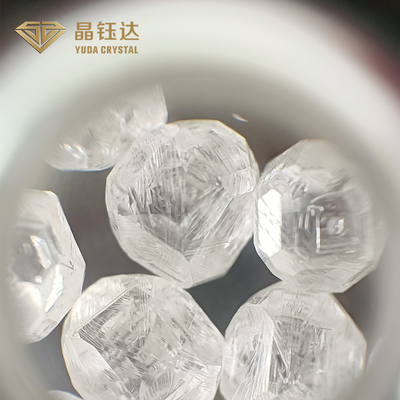 Ronda 8-8.99 Ct Diamante de laboratorio creado HPHT Diamante en bruto