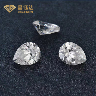 la pera certificada IGI de 1.0ct 1.5ct 2.0ct cortó los diamantes flojos sintéticos para los anillos de bodas