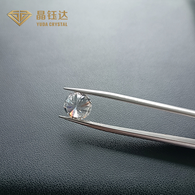 Blanco redondo 7ct 8ct HPHT Diamantes cultivados en laboratorio DEF Color VVS VS Claridad