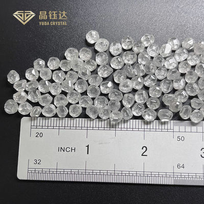 100% real y dureza 10 Mohs 1 quilate HPHT Diamante blanco en laboratorio sin cortar