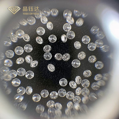 Diamante de combate de laboratorio de forma redonda muy bien cortado