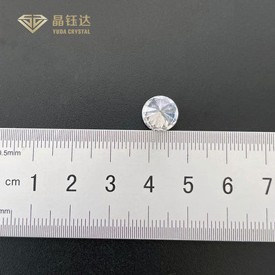 El corte brillante redondo certificó el corte excelente sintético de los diamantes 9m m
