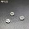 diamantes blancos ásperos sintéticos VVS de 4.0ct 5.0ct HPHT CONTRA D F para el collar