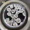 Diamante sintético crecido laboratorio blanco sin cortar del CVD de los diamantes de 1 quilate HPHT