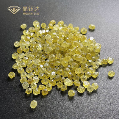 diamantes coloreados crecidos laboratorio 4m m amarillo de 3m m HPHT para los diamantes del tumulto de la suposición