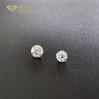 20 Punto 30 Punto HPHT Diamantes de laboratorio sueltos Redondo Corte brillante Color DEF