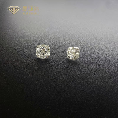 La suposición blanca del color cortó los diamantes flojos crecidos laboratorio 5.0ct para la joyería