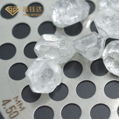 Rectángulo DEF Color VS Claridad 3-16ct HPHT Diamantes en bruto para joyería