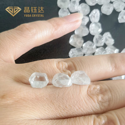Rectángulo DEF Color VS Claridad 3-16ct HPHT Diamantes en bruto para joyería