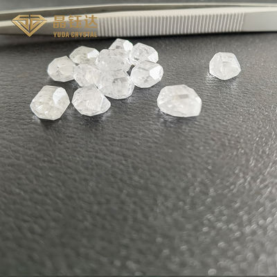 8 mm 10 mm DEF Color en bruto HPHT Diamante en bruto 7.0ct A 12.0ct