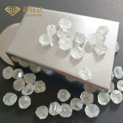 5 mm a 7 mm DEF Color rugoso HPHT Diamante de forma rectangular