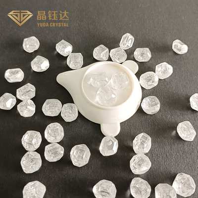 D E F Color VVS VS 12Ct 12.5Ct 13Ct HPHT Diamantes en bruto para 4 quilates Diamante polaco