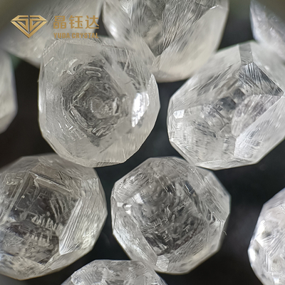 Diamante en bruto HPHT redondo 8.0ct Diamante cultivado en laboratorio Color blanco VVS VS