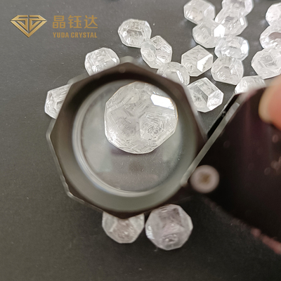 Ronda 8-8.99 Ct Diamante de laboratorio creado HPHT Diamante en bruto