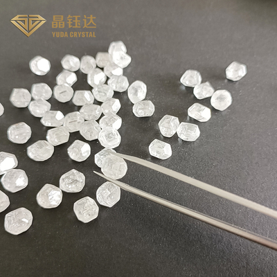 Ronda 8-8.99 Ct Diamante de laboratorio creado HPHT Diamante en bruto