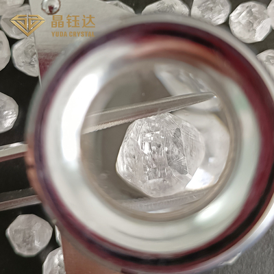 Ronda 8-8.99 Ct Diamante de laboratorio creado HPHT Diamante en bruto