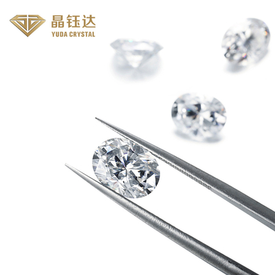 Diamante de corte oval brillante de 3,0ct HPHT IGI Certificado Diamante de laboratorio para anillo de diamante