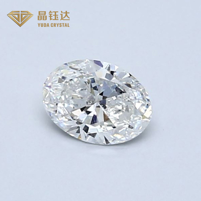 Oval 100% suelto Igi de laboratorio de cultivo de diamantes Certificado HPHT real Creado pulido