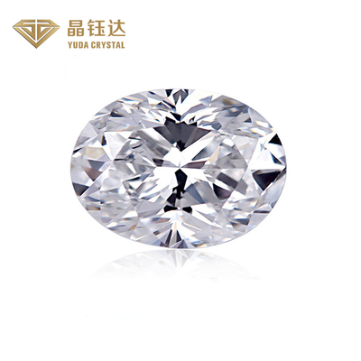 Oval 100% suelto Igi de laboratorio de cultivo de diamantes Certificado HPHT real Creado pulido