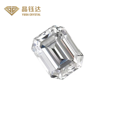 1ct-3ct HPHT Esmeralda cortada suelta Diamantes cultivados en laboratorio con certificado IGI