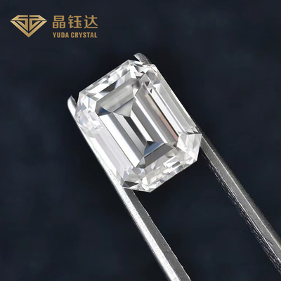 1ct-3ct HPHT Esmeralda cortada suelta Diamantes cultivados en laboratorio con certificado IGI