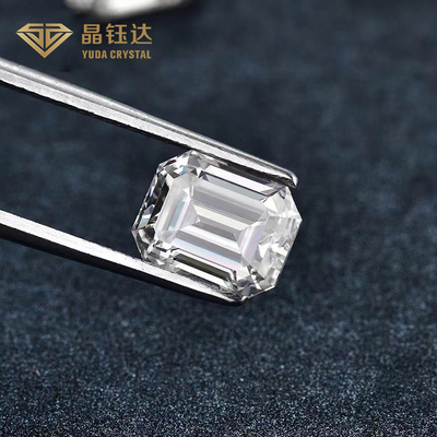 1ct-3ct HPHT Esmeralda cortada suelta Diamantes cultivados en laboratorio con certificado IGI