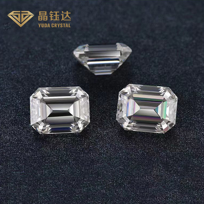 1ct-3ct HPHT Esmeralda cortada suelta Diamantes cultivados en laboratorio con certificado IGI