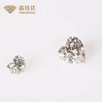 Corazones y flechas cortadas en laboratorio Diamante cultivado en colección certificada IGI